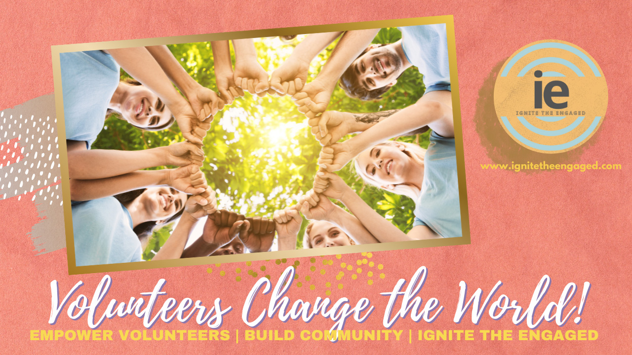 volunteers save the world